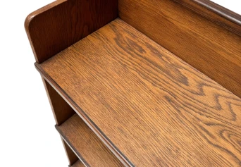 Art Deco Modernist Open Bookcase by P.E.L. Izeren for De Genneper Molen, 1920s